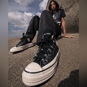Converse x Kim Jones Chuck 70 Utility Hi Black Egret Women’s 8 / Men’s 6